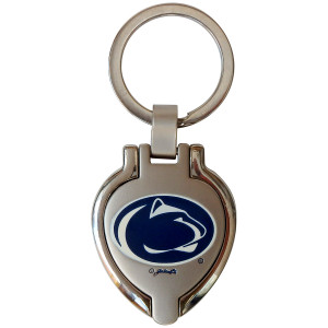 Penn State keychain locket closed image